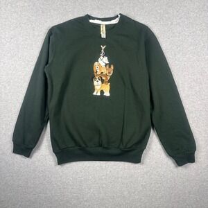 Decorated Originals Dog Embroidered Sweatshirt Size Small Cute Pet Lovers